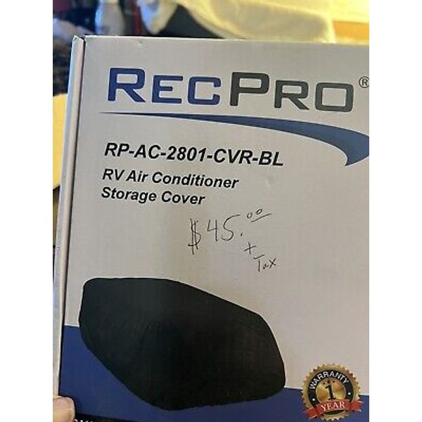 RecPro RV Air Conditioner Cover RP-AC-2801-CVR-BL