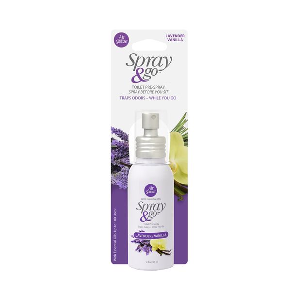 Citra Solv Spray & Go Before-You-Sit Toilet Spray, Lavender Vanilla, 2 Fl Oz