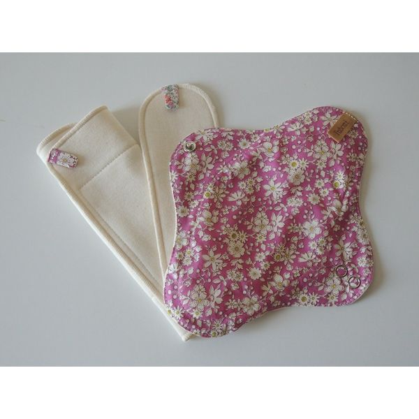 [Maddsie Mudgee (Pink)] Ordinary Cloth Napkin Set (Holder + Handkerchief + Pad)