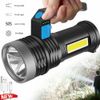 Most powerful 9900000LM LED rechargeable flashlight Tactical Flashlight Highlig