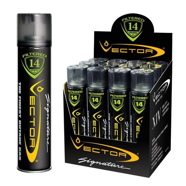 Vector Quintuple Refined Butane Gas Fuel Refill 12 Can