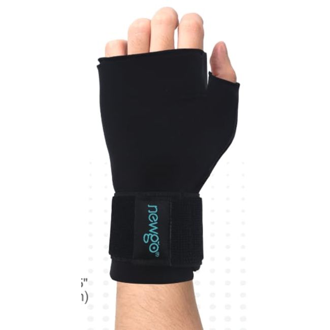 NEWGO Hand Ice Glove, Reusable Gel Ice Packs for Hand Injuries, for Carpal Tunnel