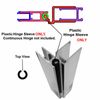 Hinge Sleeve for Shower Doors with Continuous Hinge - 64" Long