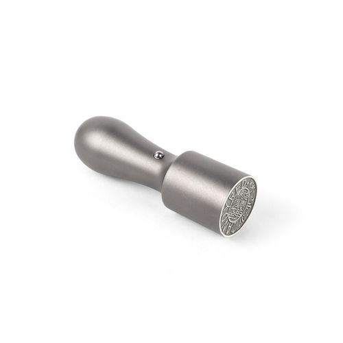 ANDYRED Corporate Seal, Individual Business Owner, Titanium Blast, Titanium Corporate Seal, Company Seal, Hanko, Real Seal, Bank Stamp 16.5/18/21 (16.5 mm)
