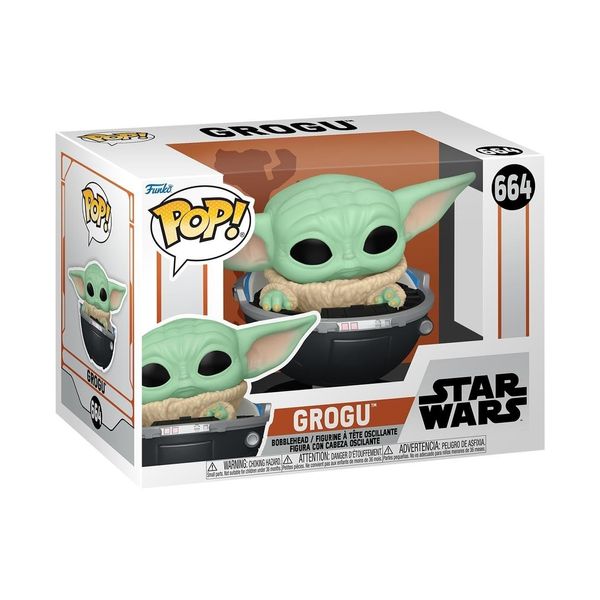 Funko Pop! Star Wars: The Mandalorian - Grogu with Pram