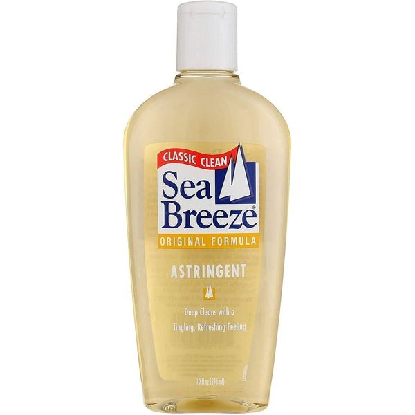 Sea Breeze Astringent Original Formula Classic Clean Refreshing Feeling 10 Oz Ea