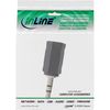 InLine 99309 Audio Adapter, 2.5 mm Jack Socket to 3.5 mm Male Stereo