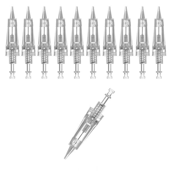 Tattoo nadeln - Tattoo Cartridge Nadeln - Tattoo Patronen nadeln für Tattoo Supplies Cartridge Machine Pens - 10pcs / Set (1R）