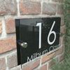 Prestige Contemporary Perspex House Sign Number/Signs/Numbers