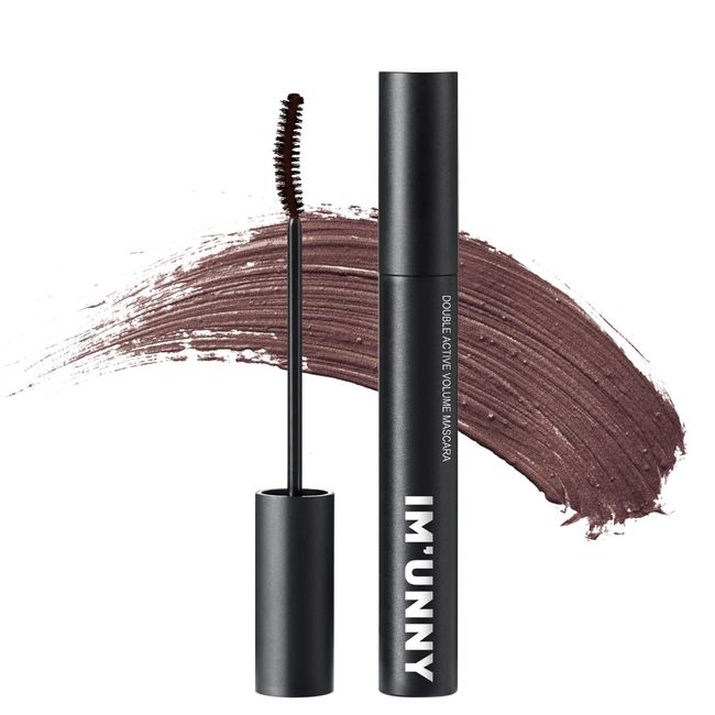 I'm Uni Double Active Volume Mascara 8.5g, Kill Black, 1ea