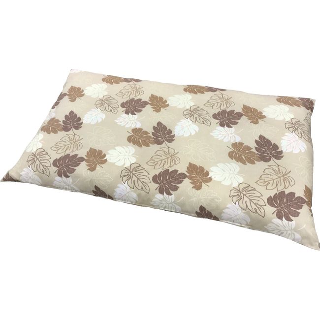 JOYDREAM Monstera Beige Long Seat Cover, 26.8 inches (68 cm), 47.2 inches (120 cm), Made in Japan, 26.8 x 47.2 inches (68 x 120