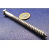 Galvanized Hex Head Lag Screw 5/16" Threads x 4.0" Length, 50 pcs