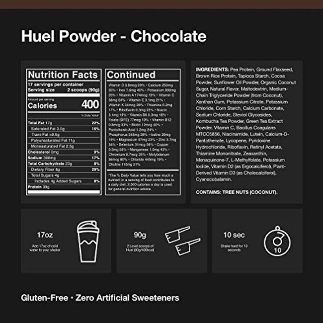 Huel Black Edition Vanilla Meal - 3lb for sale online