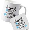 Flox Creative Ceramic Mug and Coaster Set Testing on This one 1332a Left Handed