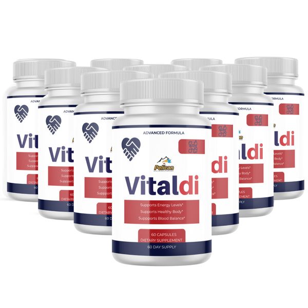 Vitaldi- Blood Support- 10 Bottles- 600 Capsules