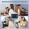 48V Condenser Microphone Set Complete Home Studio Recording Kit Mixer Condenser
