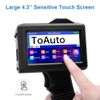 Handheld Inkjet Printer 600DPI Logo Date Brand QR Barcode Batch Coding Machine