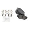 Rear Brake Pads Ceramic Compatible with 2017-2018 Mazda 3 2019 CX-3