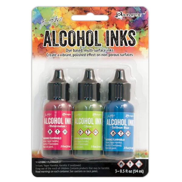 Tim Holtz Alcohol Ink Set, Dockside Picnic