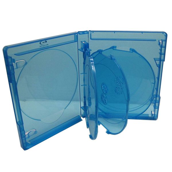 Viva Elite Hold 7 Discs Blu-ray Replacement Case 5 Pack (7 Tray)