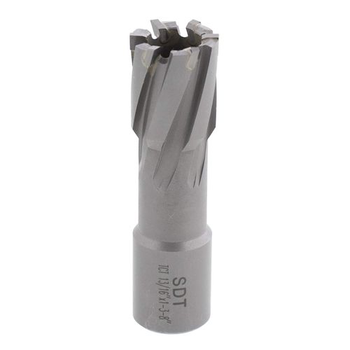 Steel Dragon Tools DNTX-C0812 13/16" x 1-3/8" Carbide Tip Annular Cutter 3/4" Weldon Shank