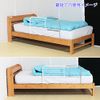 Spring Mat Slide Bed Guard High Type (White: 12849-15564)