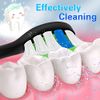 Brightdeal Replacement Toothbrush Heads for Philips Sonicare - Electric Replacement Brush Heads Compatible with HealthyWhite, FlexCare, EasyClean, 10 Pack Black