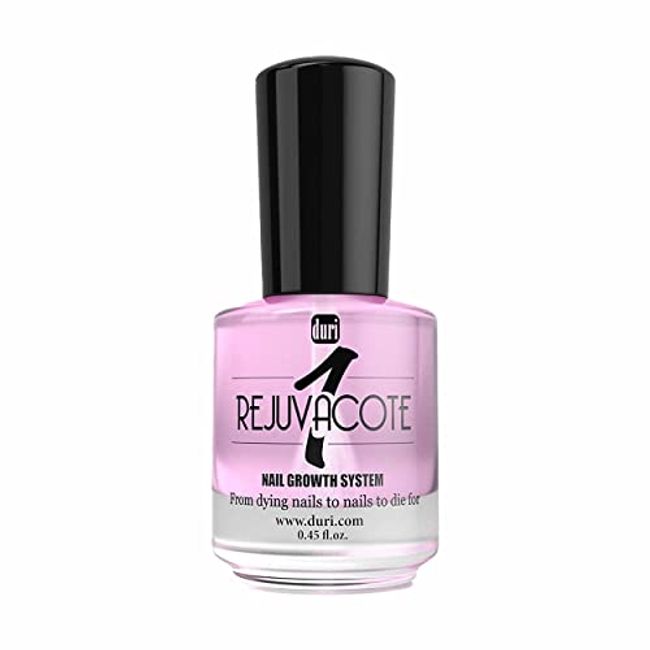 duri Rejuvacote 1 Nail Growth System - Original Maximum Strength Formula - Nail Strengthener and Nail Growth - Base and Top Coat - 0.45 fl. oz.