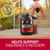Optimum Nutrition Gold Standard 100% Whey Protein Powder, Vanilla Ice Cream, 2 Pound (Packaging May Vary)