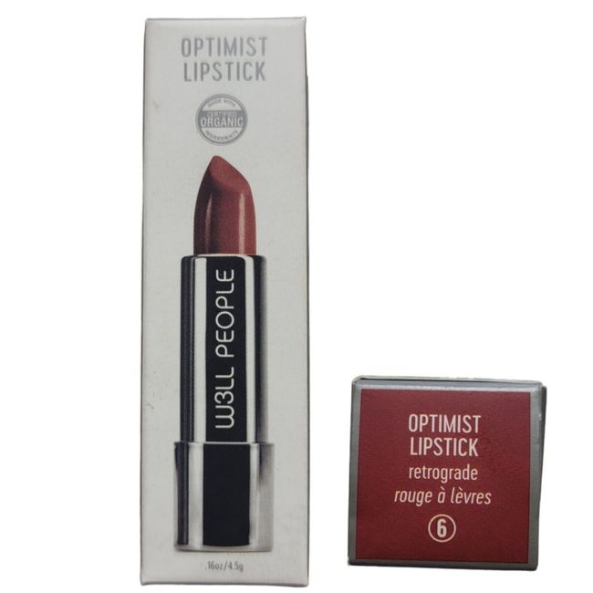 WELL PEOPLE Optimist Retrograde #6 Semi-Matte Lipstick W3LL New in Box