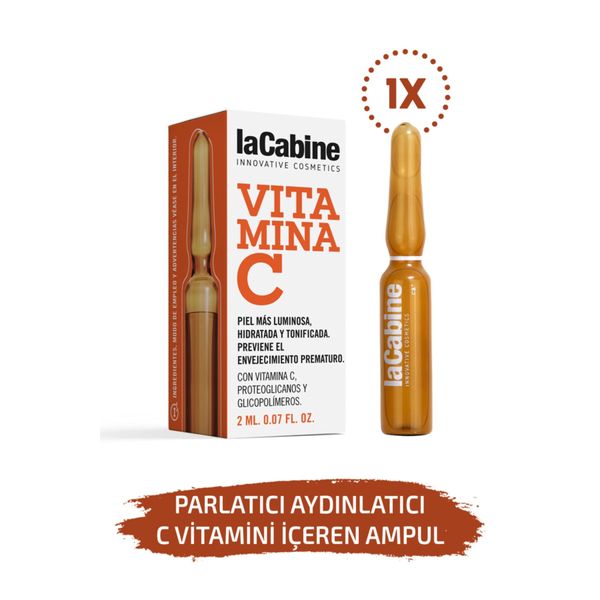 1 Adet C Vitamini Ampul Parlatıcı Aydınlatıcı Yumuşatıcı Nemlendirici Dermaroller Dermapen Yüz Serum