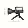 Super Bright LED Flashlight Tactical Search Light Rechargeable LED Work Light