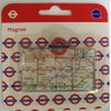 London Underground Mini Underground Map Metal Magnet (gwc)