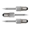 3-Piece Precision Soldering Iron Tips Set – Compatible with E10 Mounting Bracket | Replacement Tips for Battery-Powered Soldering Irons