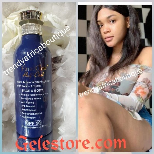 Final Glow Half-C multi action whitening body👌 Spf 50. 1💯 AUTHENTIC 