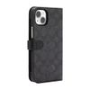 Coach iPhone 14 Plus Case, Smartphone Case, Smartphone Case, Notebook Type for iPhone 14 Plus (Signature C Black) [Parallel Import]