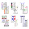 Mini Nurse Vertical Badge Card Set - 6 Cards