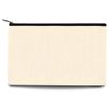 26 Letter Printed Zip Canvas Pouch Makeup Bag Make Up Bag, Cosmetic Travel Bag,Toiletry Bag,Organizer Bags,Toiletry Bags, Bride Bridesmaid Bag,Pencil Bag,Wash Bag,Coin Purse (Nature)