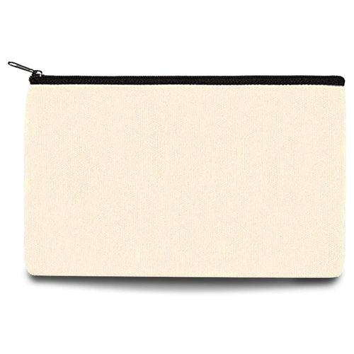 26 Letter Printed Zip Canvas Pouch Makeup Bag Make Up Bag, Cosmetic Travel Bag,Toiletry Bag,Organizer Bags,Toiletry Bags, Bride Bridesmaid Bag,Pencil Bag,Wash Bag,Coin Purse (Nature)