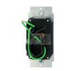 Leviton 6631-LA  Single Pole 600W Dimmer w/ Optional Locator Light & Wallplate
