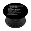 Funny Maintenance Planner Job Definition Personalized PopSockets Swappable PopGrip