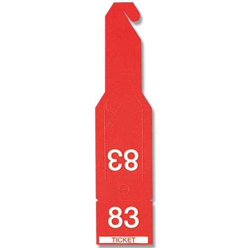 Heiko Paper Ticket Set, Aka, 108 Sheets