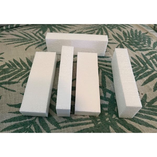 Lot of 5 styrofoam insert replacements for NES Nintendo game boxes