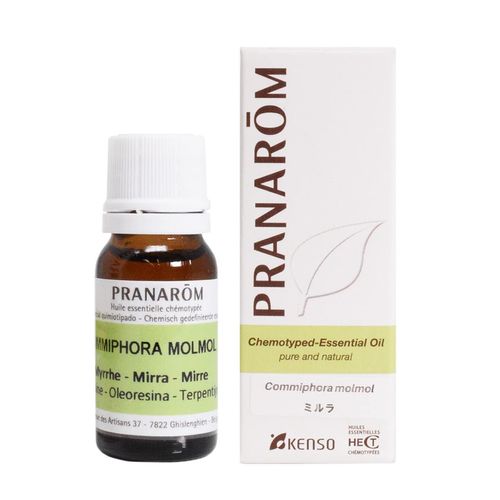 Myrrh 3.3 fl oz (10 ml) Base Notebook, Pranarom Essential Oil (Essential Oil)