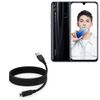 BoxWave Cable Compatible with Honor 10 Lite - DirectSync - USB 3.0 A to USB 3.1 Type C, USB C Charge and Sync Cable - 6ft - Black