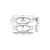 Mintex Genuine Brake Disc & Pad Set - Part Number MDK0108