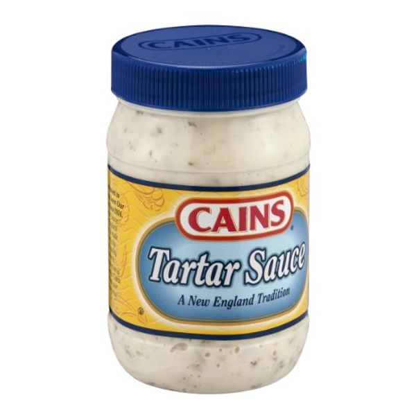 Cains Tartar Sauce, 15 FL OZ Jar