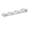 Vanity Lights 4 Lights Over Mirror Modern Vanity Lights for Bathroom LED Light