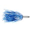 Billy Baits Mini Turbo Slammer Lure, Blue Silver/Blue Firetip, Concave Head, 5.5 inch