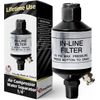 Air Compressor Water Separator, 1/4 NPT Inline Moisture Filter & Water Trap with